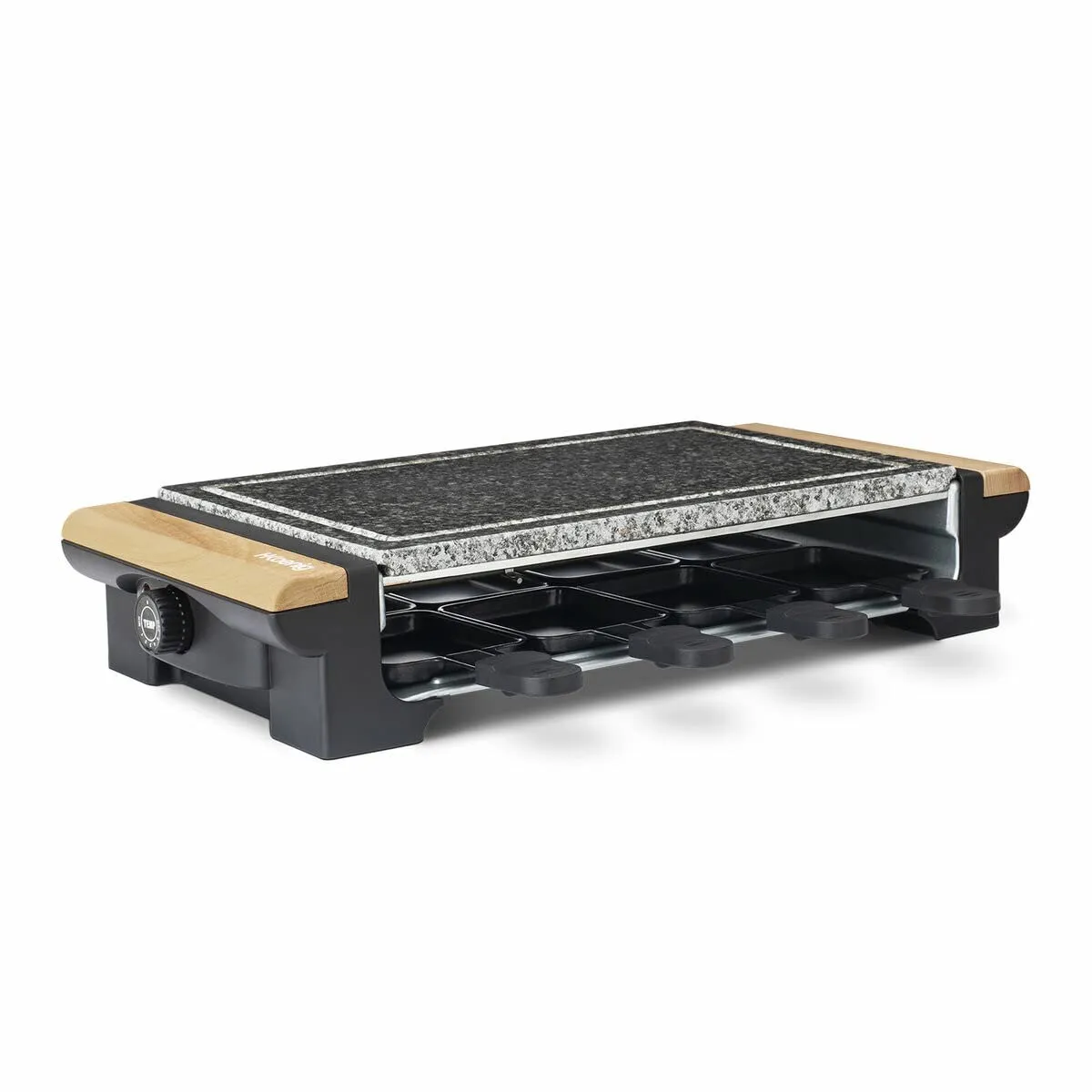 H.Koenig RP328 raclette grill pietra granito 8 persone
