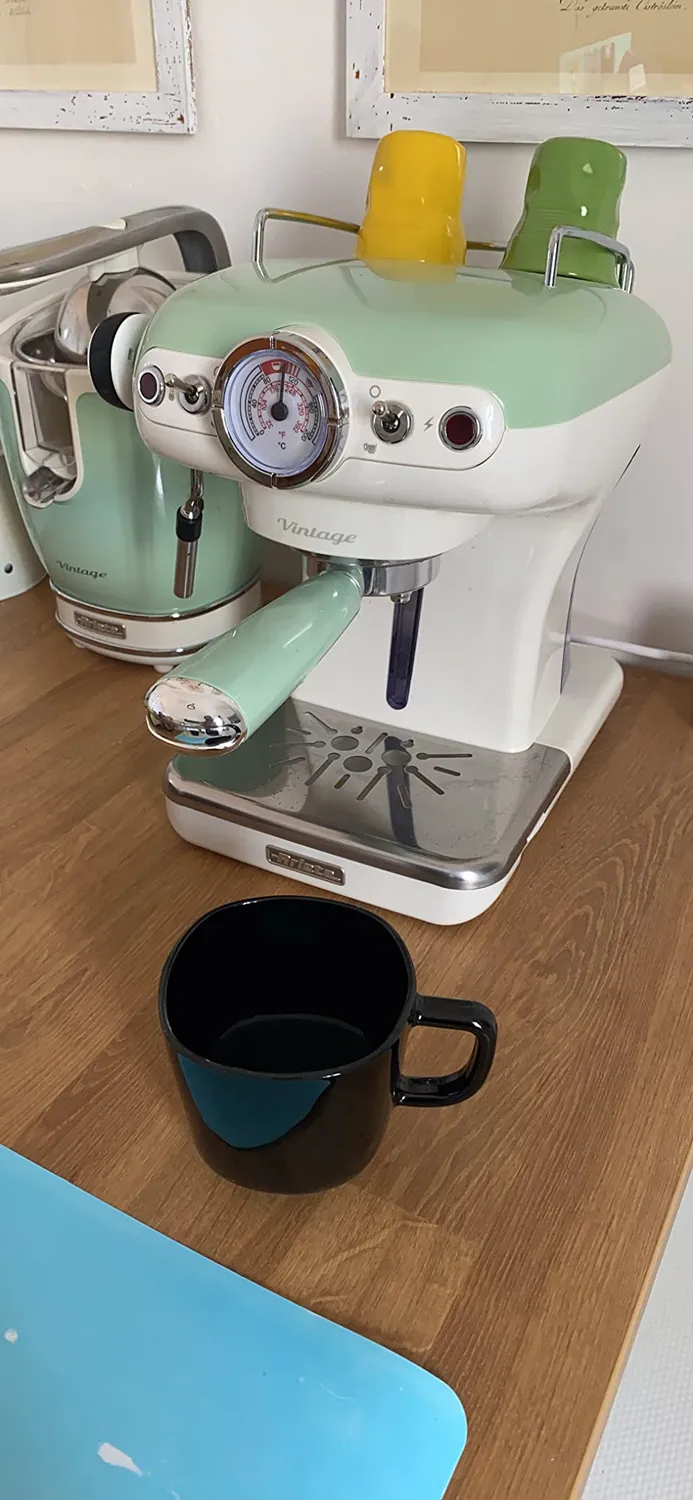 Ariete Vintage 1389 macchina espresso beige 15 bar