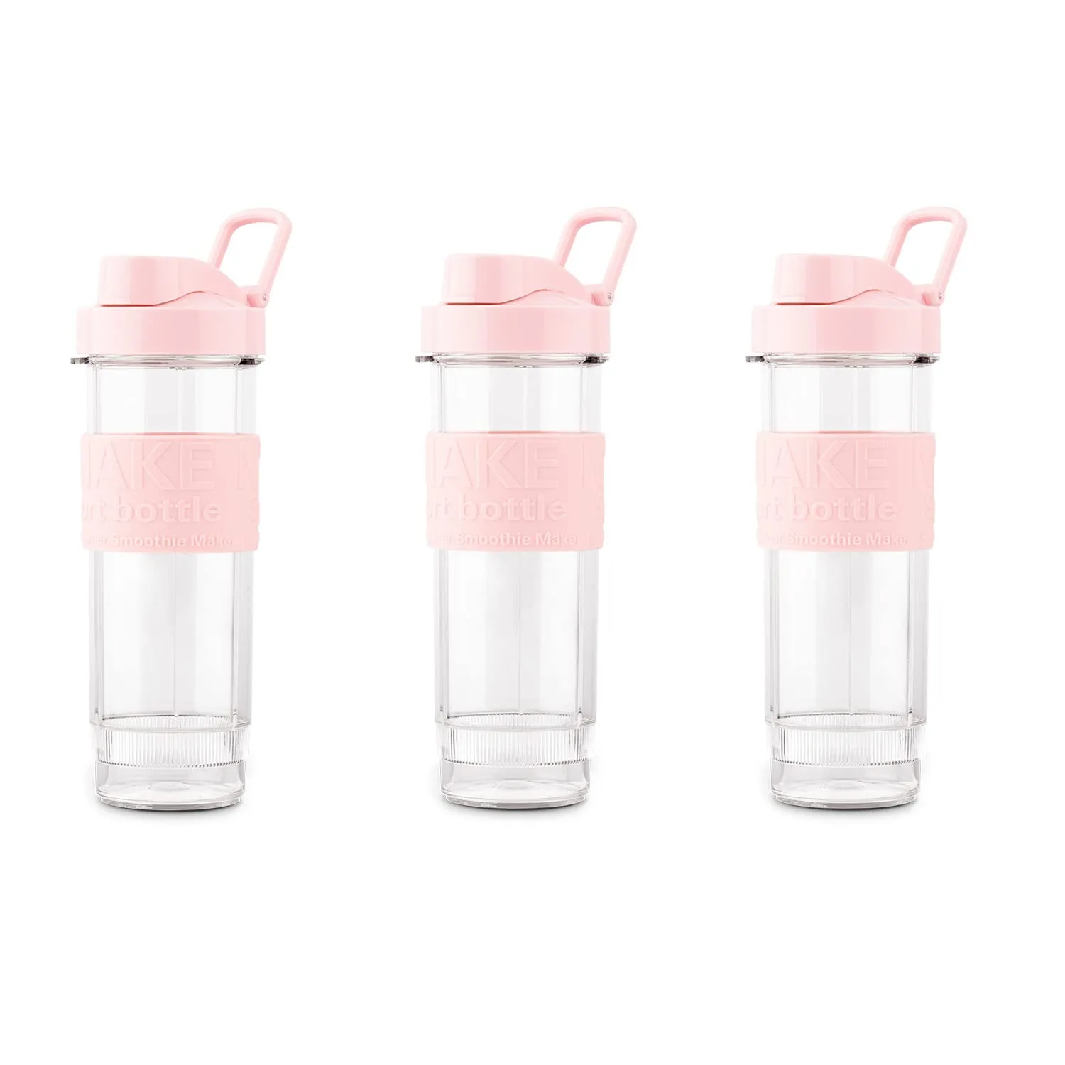 H.Koenig BTL12 Kit 3 Bottiglie per Mini Frullatore SMOO12