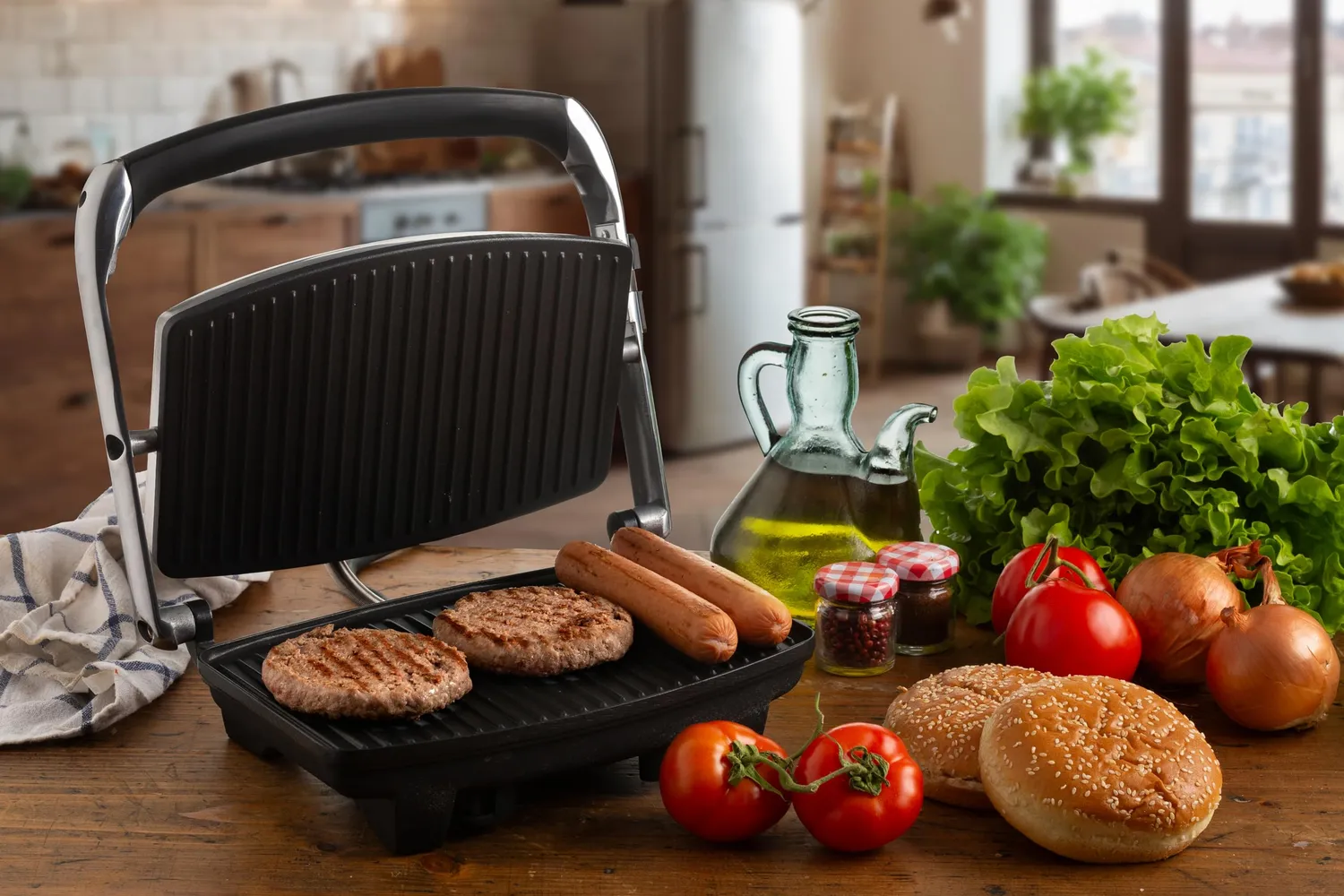 Ariete 1911 Toast&Grill piastra elettrica 1000W