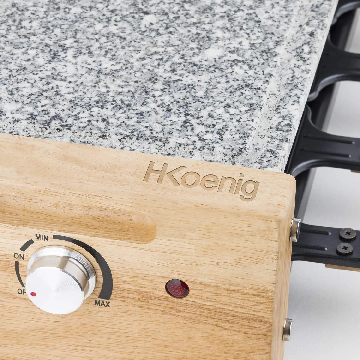 H.Koenig WOD8 raclette 8 persone pietra granito