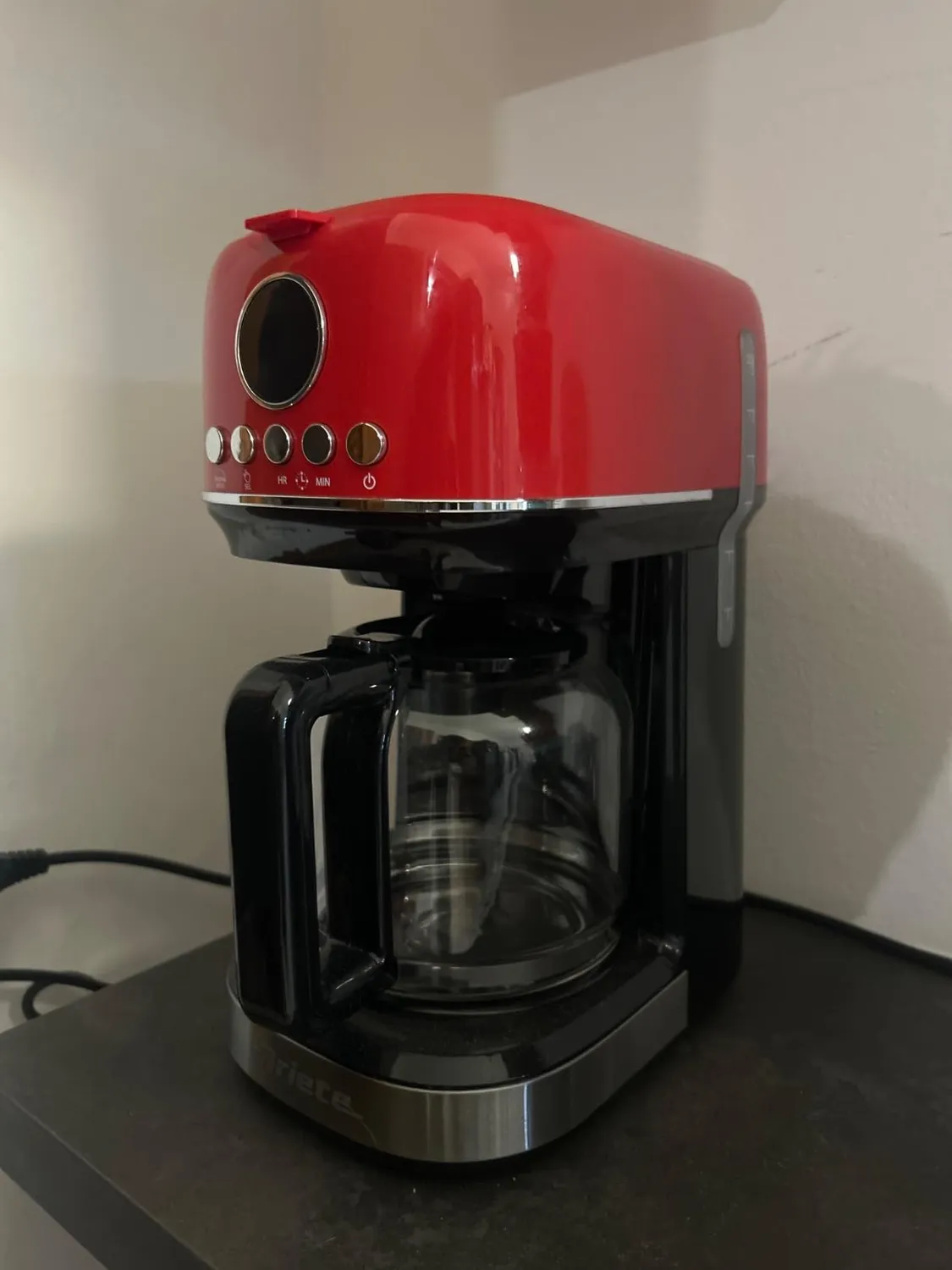 Ariete 1396 Moderna macchina caffè espresso rossa 15 bar