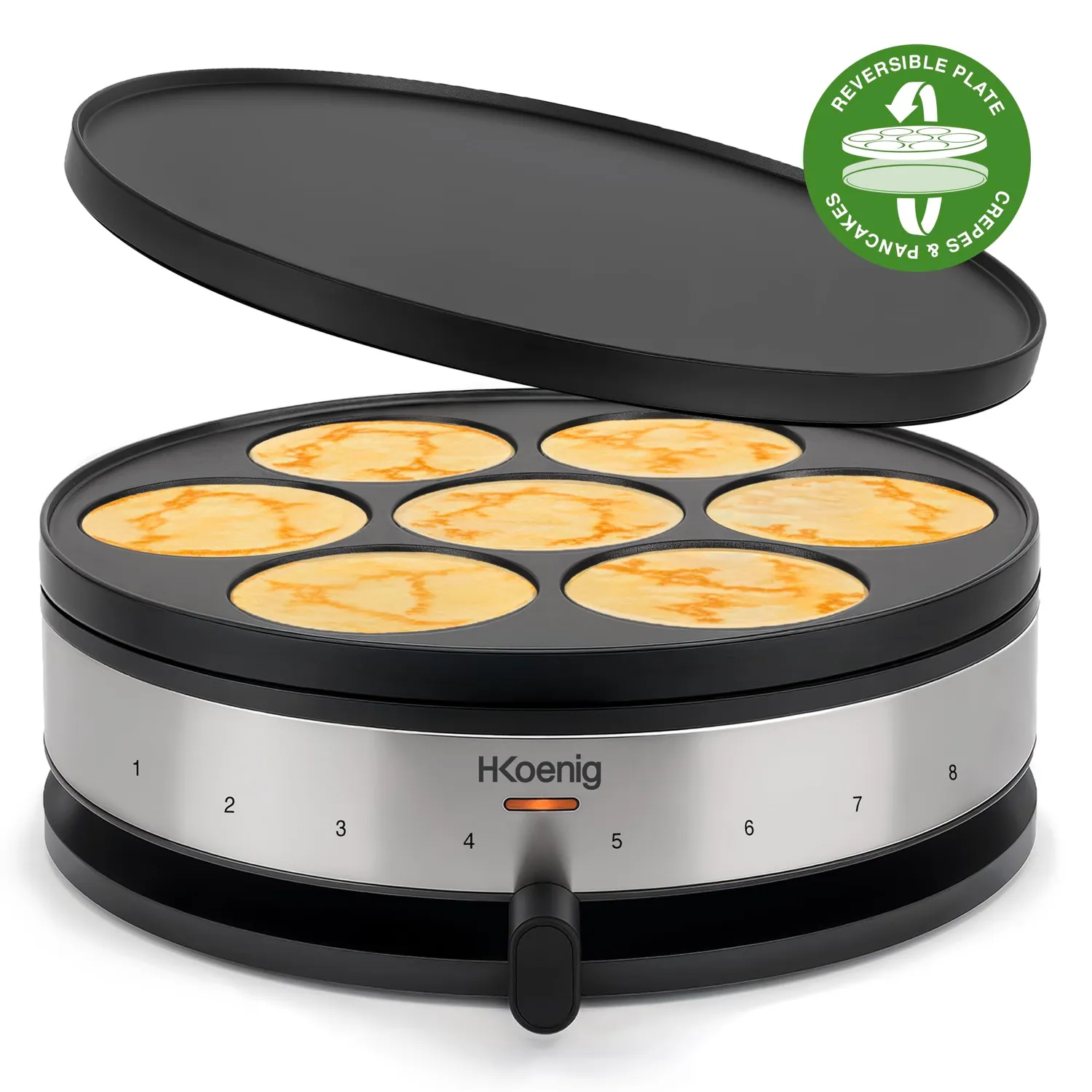 Koenig KREP56 crepiera elettrica 33 cm mini crepes antiaderente