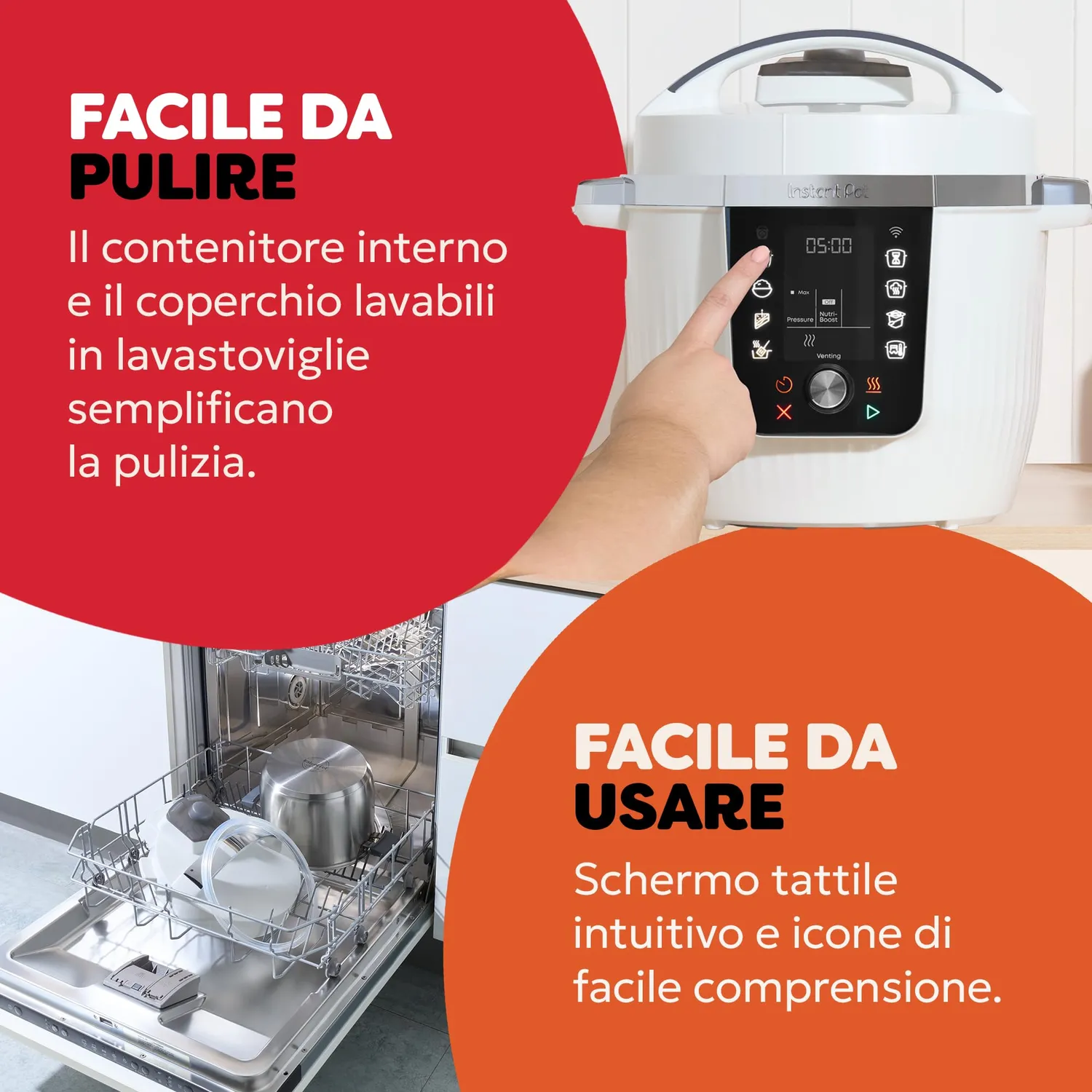 Instant Pro multicooker 10 in 1 5,7 l bianco