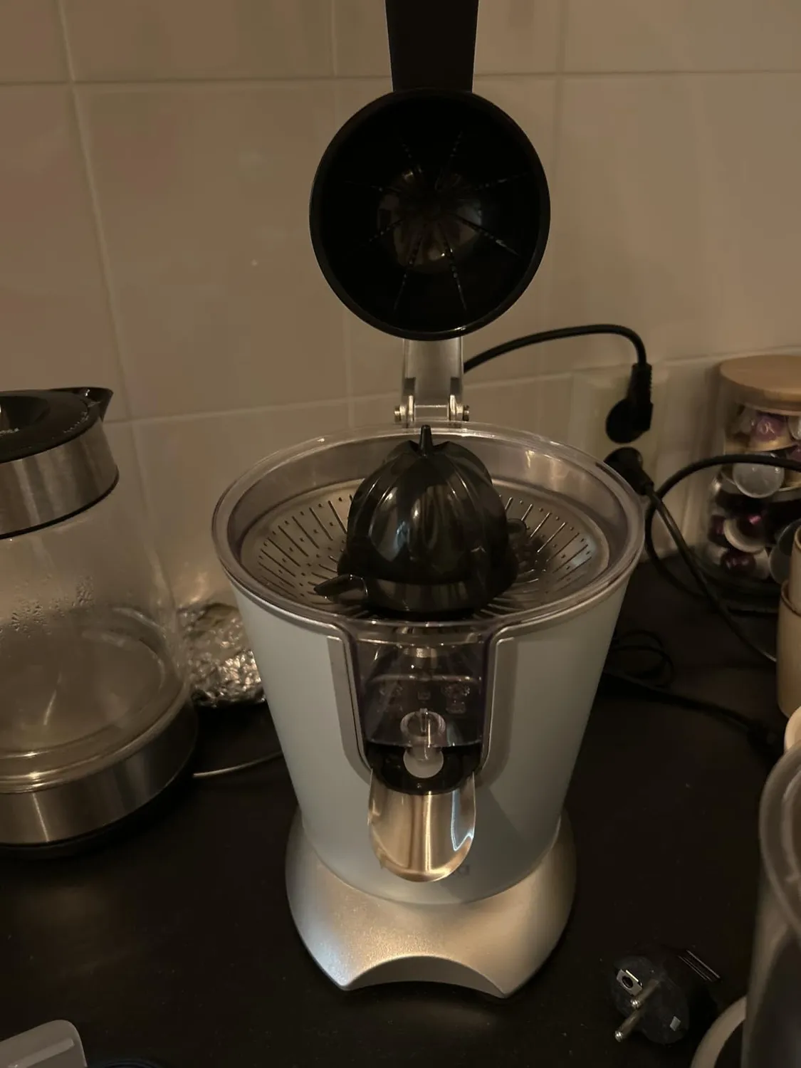 H.Koenig AGR80 spremiagrumi elettrico argento 160 W