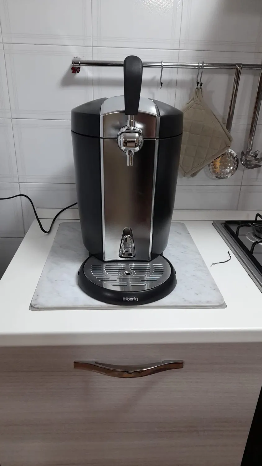 H.Koenig BW1778 spillatore birra fusti 5L acciaio inox