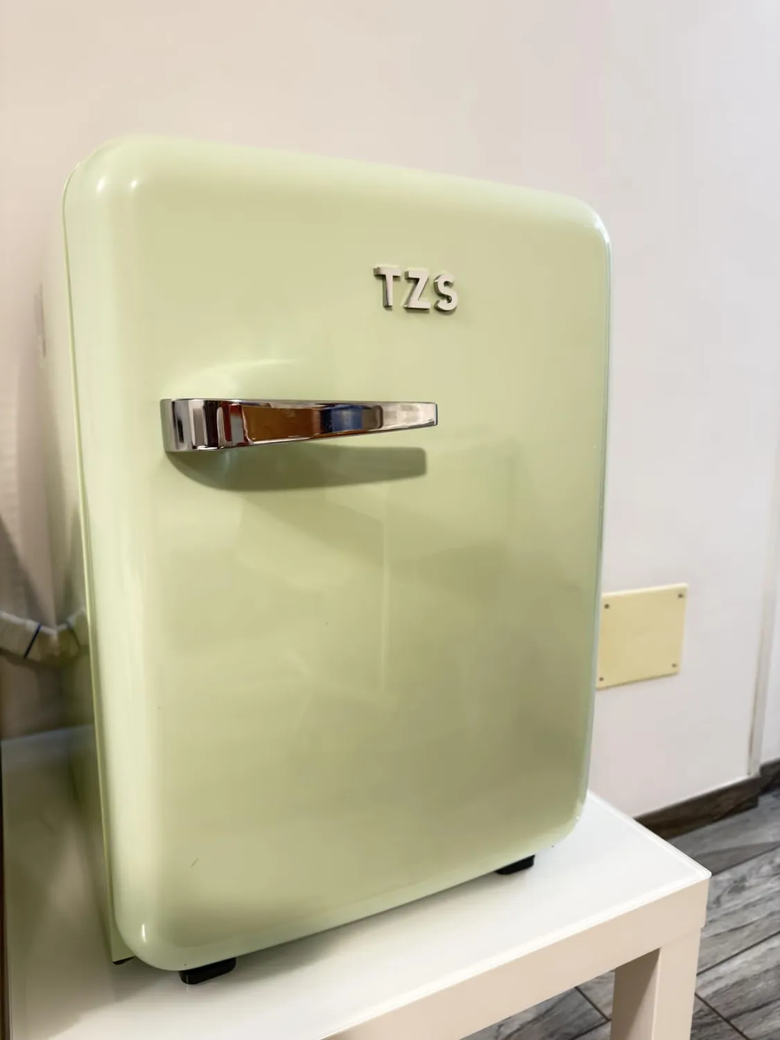 First Austria minifrigo retrò 40L verde chiaro silenzioso