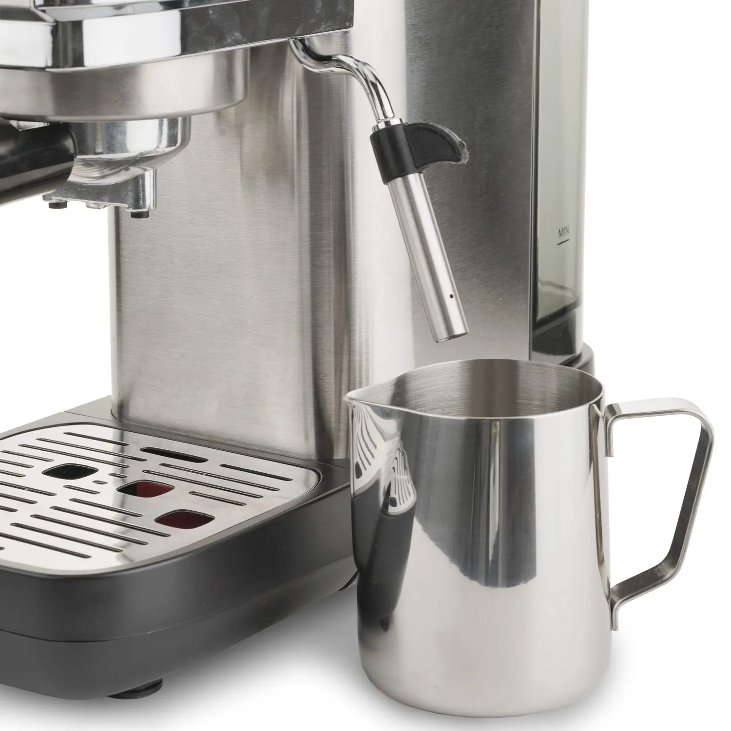 Ariete Espresso Slim Metal 1381 macchina caffe con manometro 15 bar