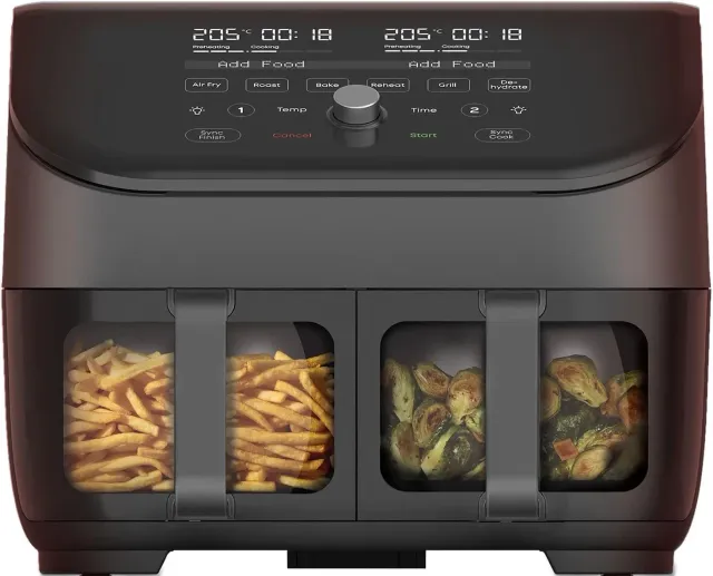 Instant Vortex Plus Dual friggitrice ad aria 7,4 L