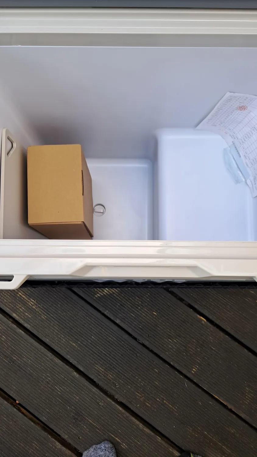 First Austria Frigo a Compressore Portatile 50L Grigio -20°C