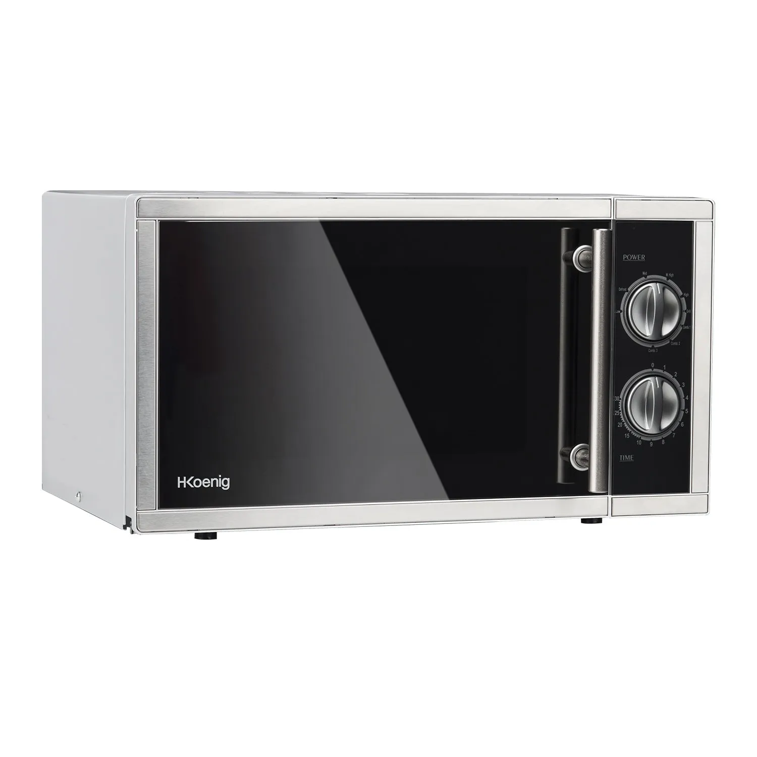 H.Koenig VIO7 microonde grill 23L nero specchio 1000W