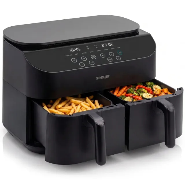 Seeger TwoFry friggitrice ad aria doppia 10L 2450W