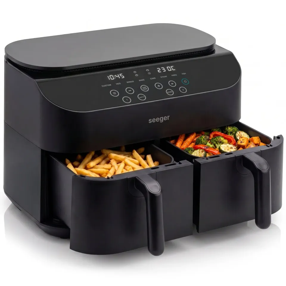 Seeger TwoFry friggitrice ad aria doppia 10L 2450W