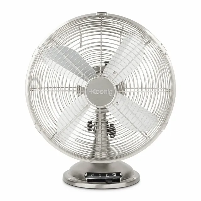 Koenig JOE48 Ventilatore da Tavolo Metallo 30 cm