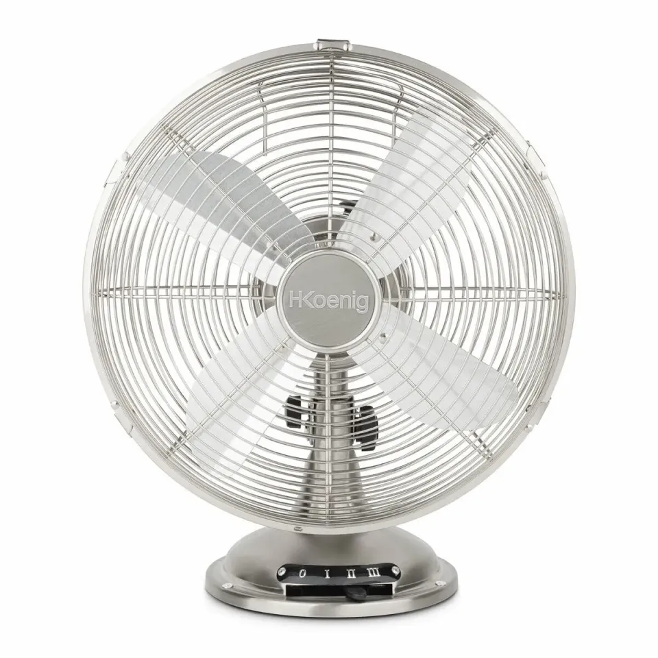 Koenig JOE48 Ventilatore da Tavolo Metallo 30 cm