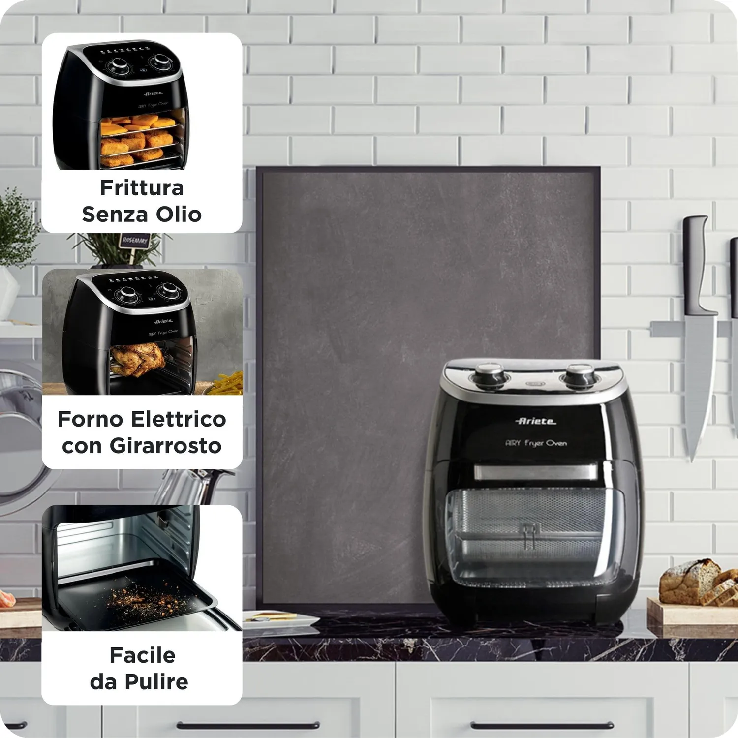 Ariete 4619 Airy Fryer Oven friggitrice 11L