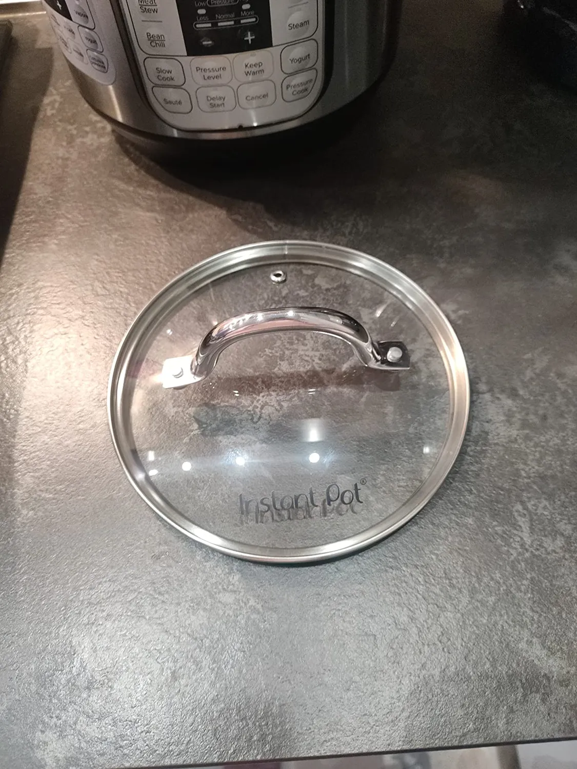 Instant Pot Coperchio in Vetro 3 Quart Trasparente Temperato