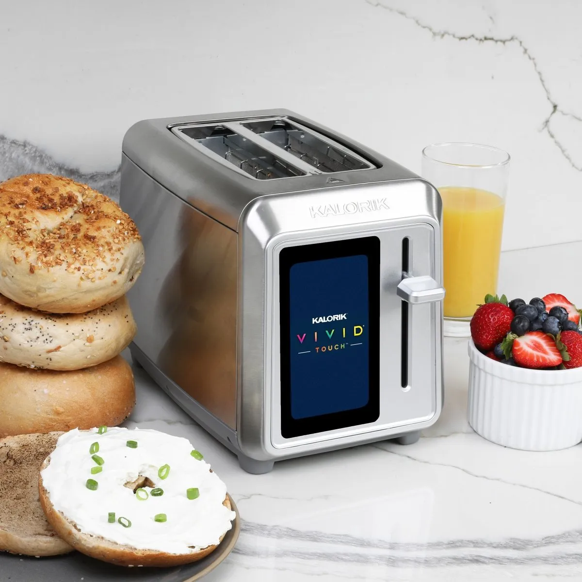 Kalorik Vivid tostapane 2 fette TFT inox 1000 W