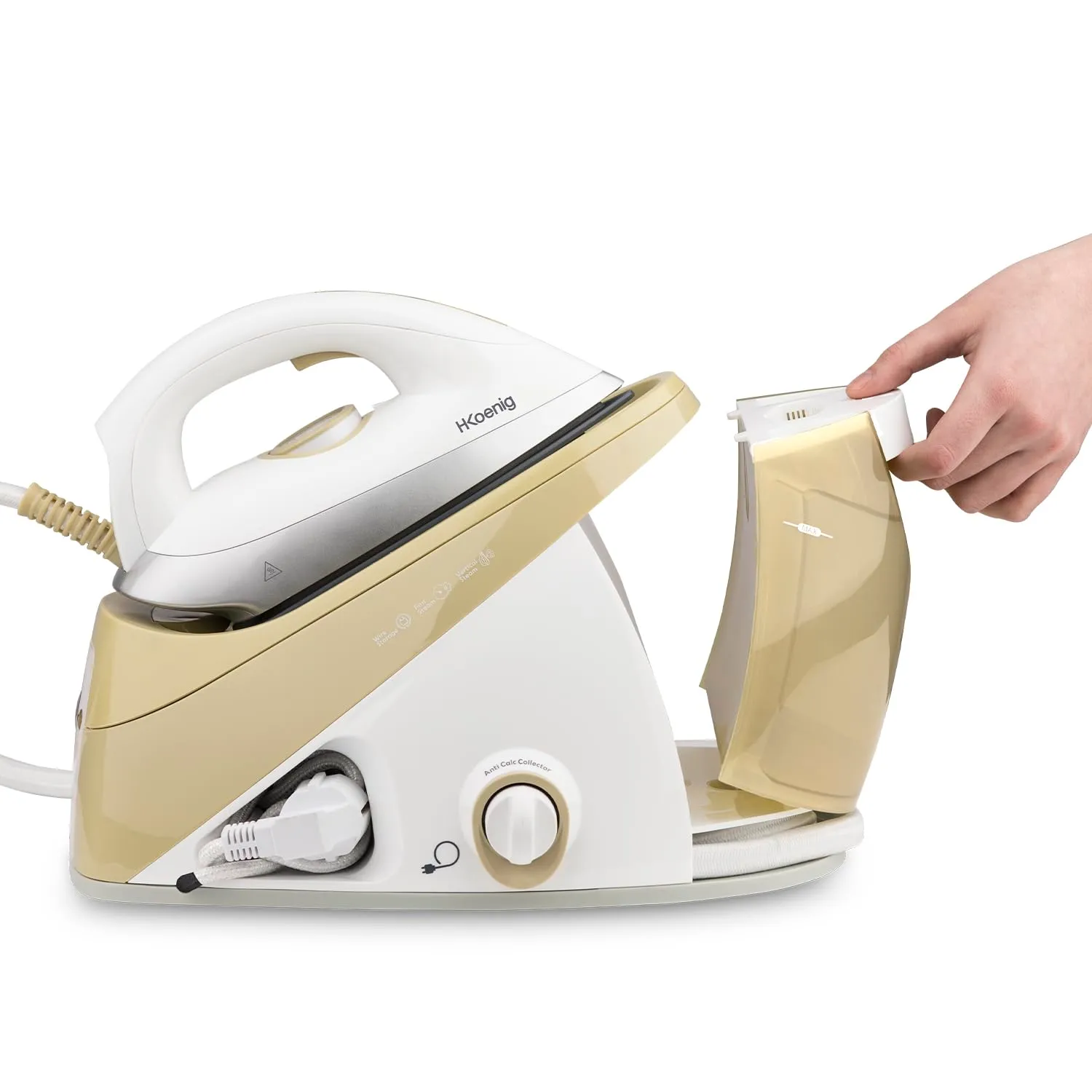 Koenig V28 Ferro da Stiro con Caldaia 6 Bar 1,1 L Ceramica