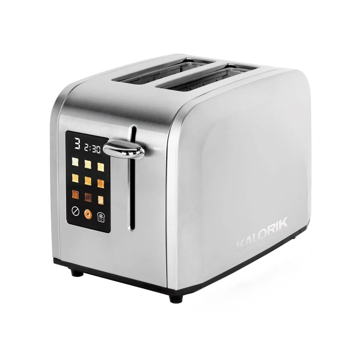 Kalorik Rapid tostapane 2 fette touchscreen inox 8 dorature